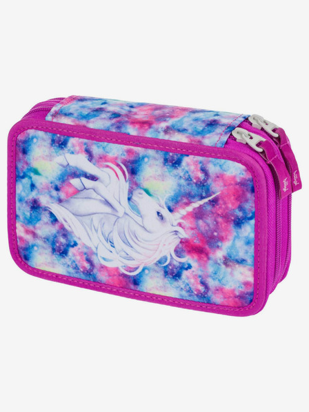 BAAGL  Ružičasta školska pernica na kat Baagl Unicorn