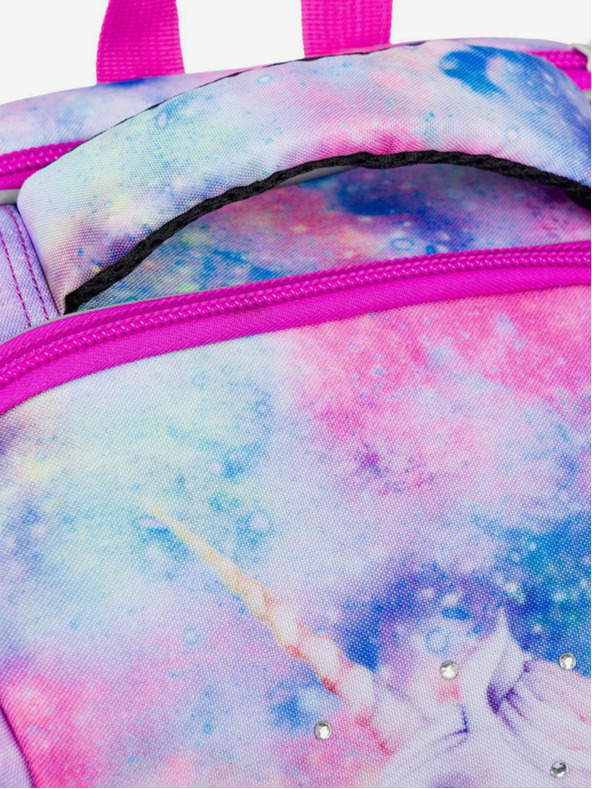 BAAGL  Ružičasta školska aktovka Baagl Shelly Unicorn