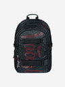BAAGL  Crni školski set - ruksak, pernica, torba Baagl Skate Red