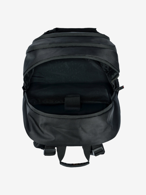 BAAGL  Crni školski set - ruksak, pernica, torba Baagl Skate Red