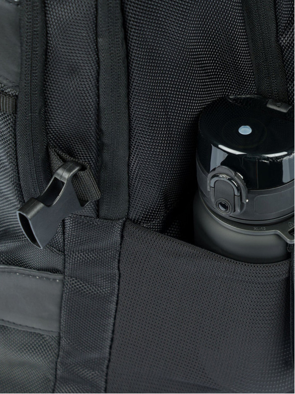 BAAGL  Crni školski set - ruksak, pernica, torba Baagl Skate Red