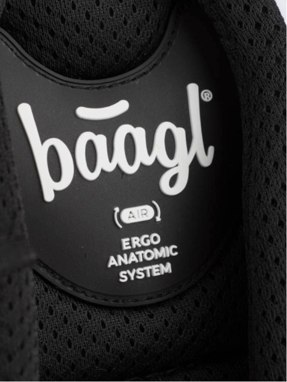 BAAGL  Crni 3 kompleta skate ska: ruksak, pernica, torba Baagl