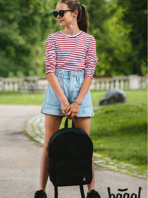 BAAGL  Crni ruksak teribear Baagl