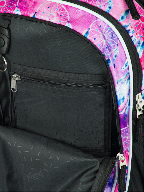 BAAGL  Ljubičasti školski ruksak Core Dream Catcher Baagl