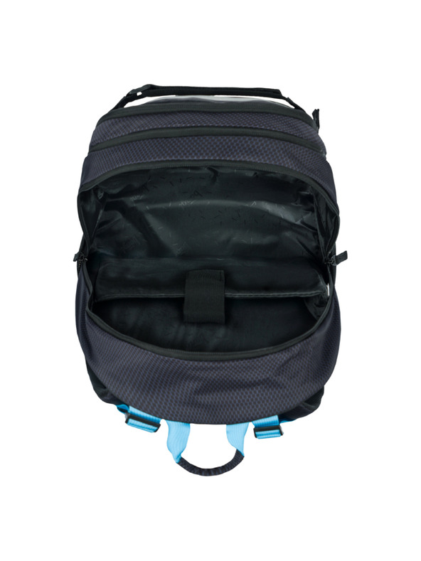 BAAGL  Crni školski ruksak Skate Bluelight Baagl