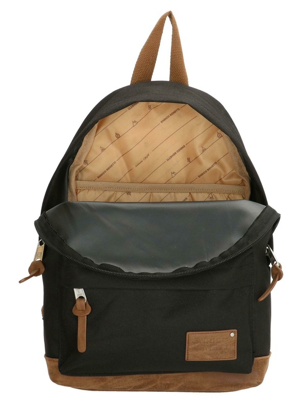 Enrico Benetti Ruksak Enrico Benetti Santiago Backpack 14 l Crna