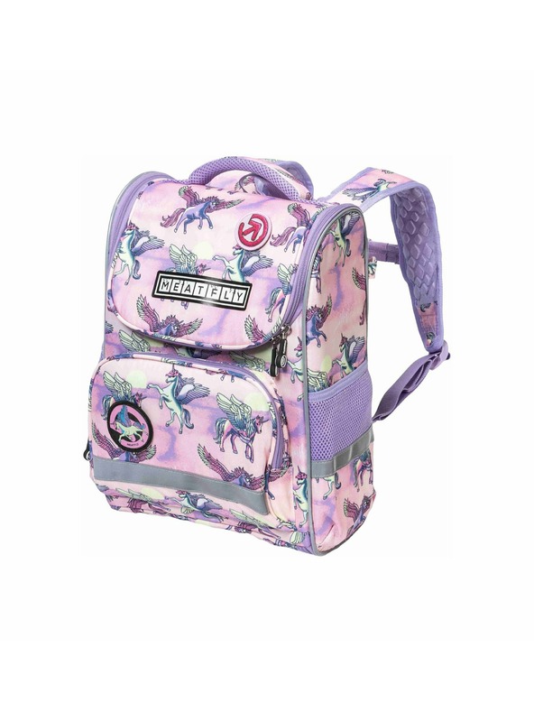 Meatfly Meatfly školska torba Alex Purple Unicorn