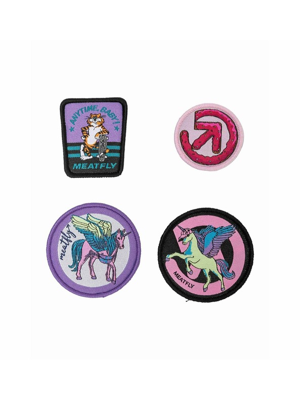 Meatfly Meatfly školska torba Alex Purple Unicorn