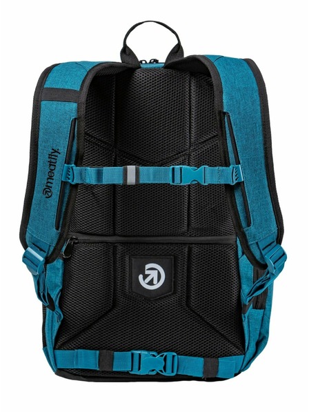 Meatfly Meatfly ruksak Basejumper Petrol Heather / Black 22 L | Plava | Volumen 22 L