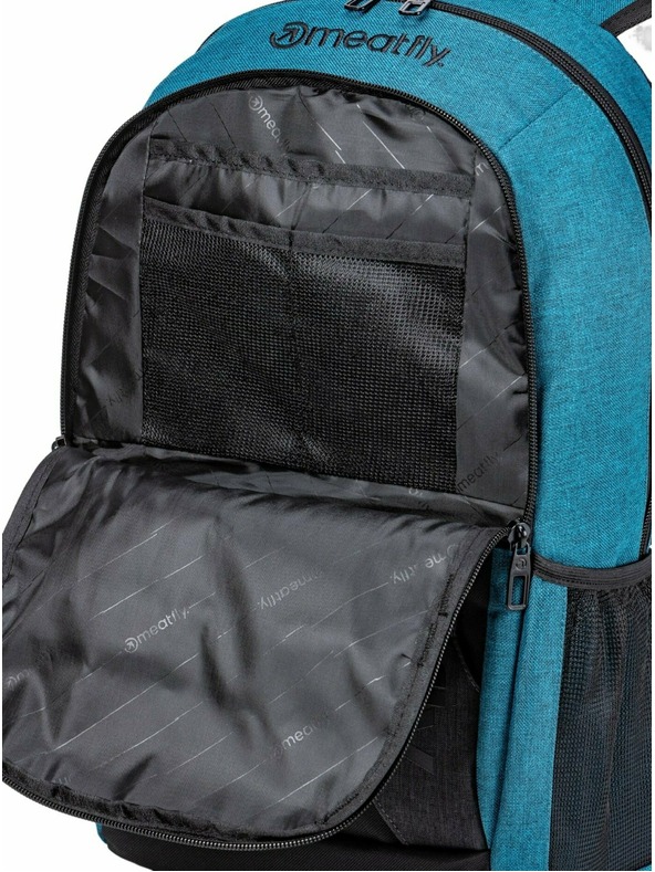 Meatfly Meatfly ruksak Basejumper Petrol Heather / Black 22 L | Plava | Volumen 22 L