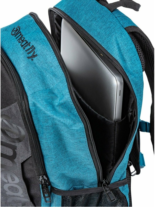 Meatfly Meatfly ruksak Basejumper Petrol Heather / Black 22 L | Plava | Volumen 22 L