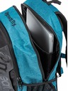 Meatfly Meatfly ruksak Basejumper Petrol Heather / Black 22 L | Plava | Volumen 22 L