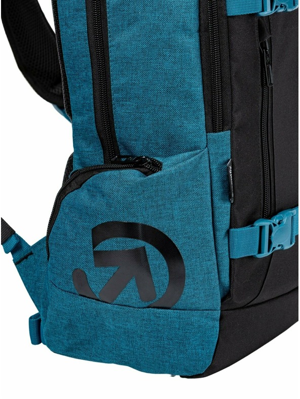 Meatfly Meatfly ruksak Basejumper Petrol Heather / Black 22 L | Plava | Volumen 22 L