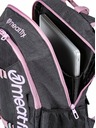 Meatfly Meatfly ruksak Basejumper Pink / Charcoal Heather 22 L