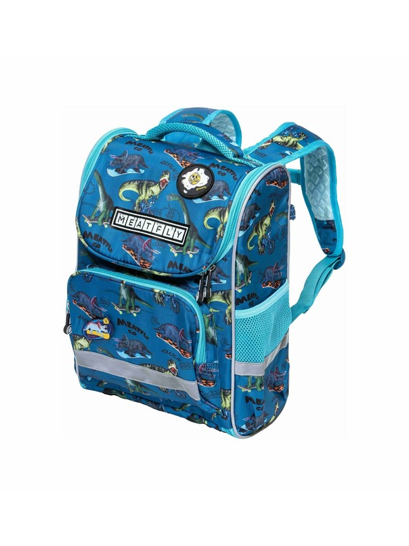 Meatfly Meatfly školska torba Alex Dino Petrol
