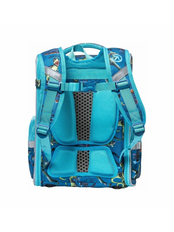 Meatfly Meatfly školska torba Alex Dino Petrol