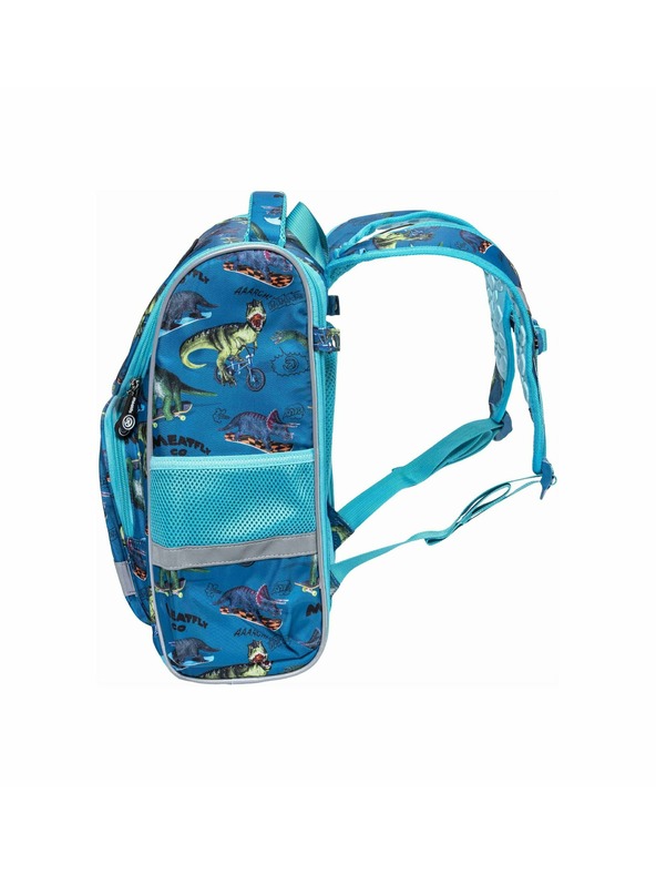 Meatfly Meatfly školska torba Alex Dino Petrol