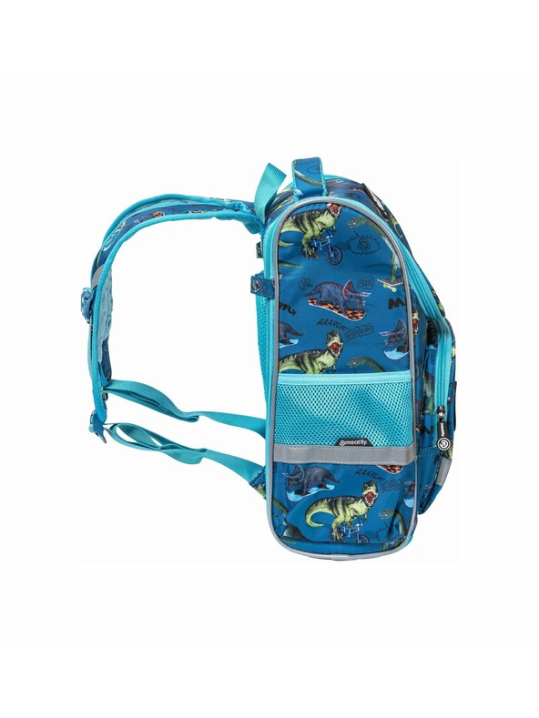 Meatfly Meatfly školska torba Alex Dino Petrol
