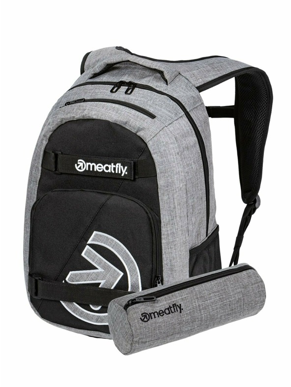 Meatfly Meatfly ruksak Exile Black / Grey Heather 24 L