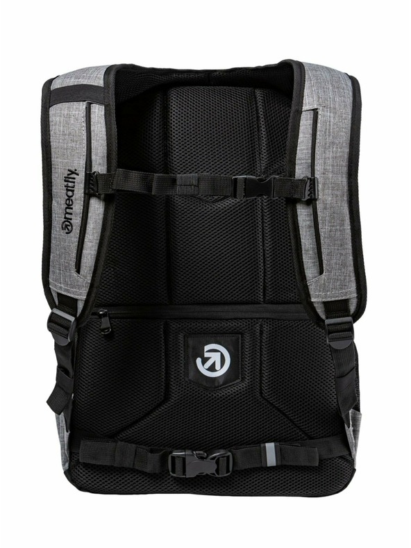 Meatfly Meatfly ruksak Exile Black / Grey Heather 24 L