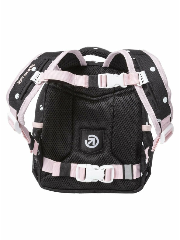 Meatfly Meatfly ruksak Levi Black Dots 10 L | Crna | Volumen 10 L