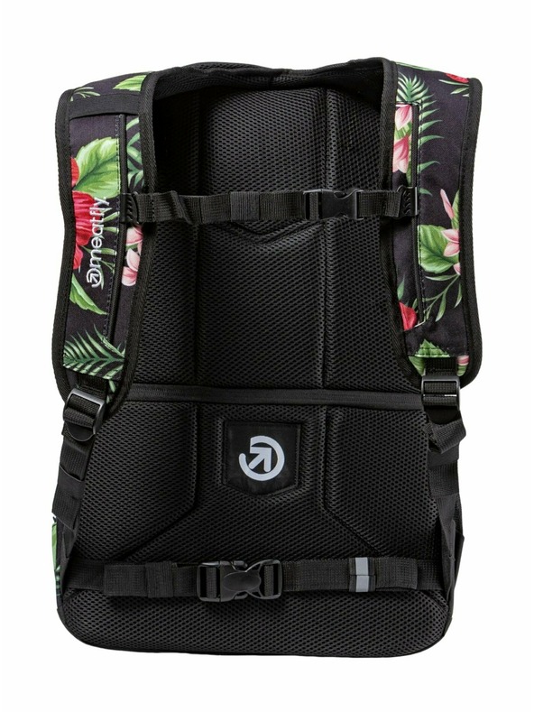 Meatfly Meatfly ruksak Exile Tropical Black 24 L | Crna | Volumen 24 L