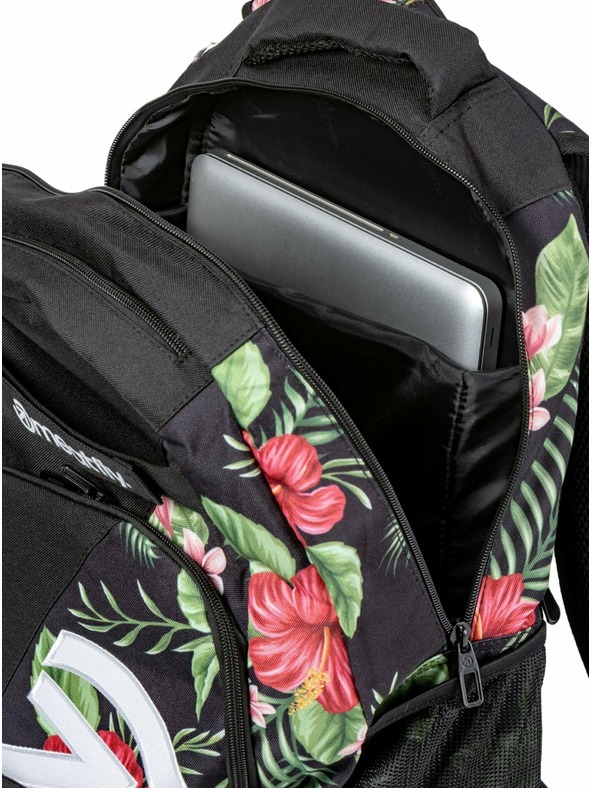 Meatfly Meatfly ruksak Exile Tropical Black 24 L | Crna | Volumen 24 L