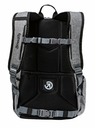 Meatfly Meatfly ruksak Basejumper Grey Heather / Black 22 L | Crna | Volumen 22 L