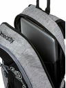 Meatfly Meatfly ruksak Basejumper Grey Heather / Black 22 L | Crna | Volumen 22 L