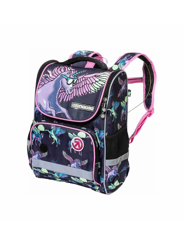 Meatfly Meatfly školska torba Alex Black Unicorn