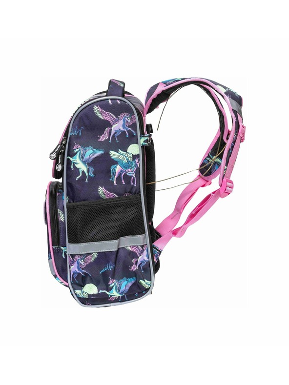 Meatfly Meatfly školska torba Alex Black Unicorn