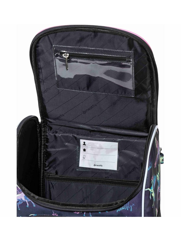 Meatfly Meatfly školska torba Alex Black Unicorn