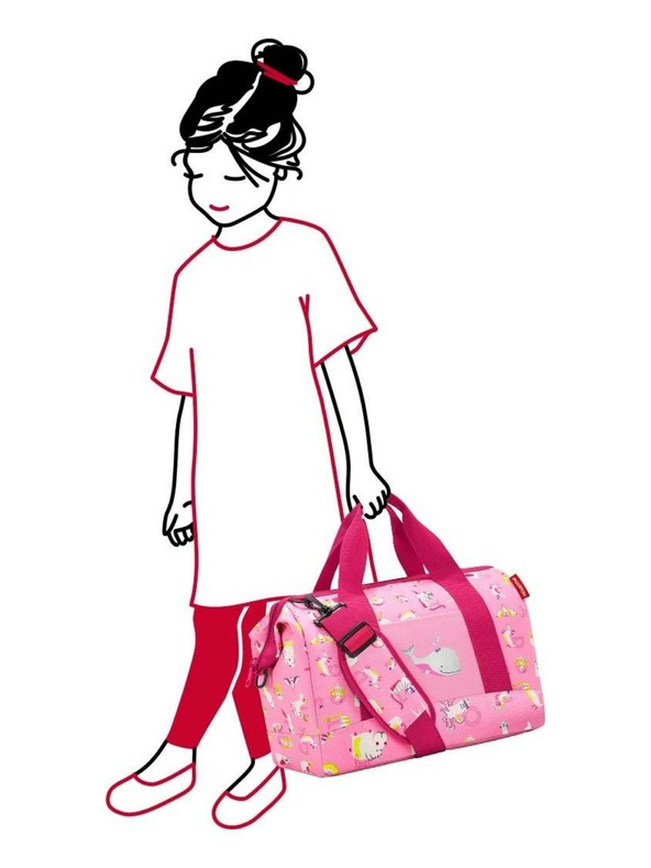 Reisenthel Putna torba Reisenthel Allrounder M Kids Abc friends pink