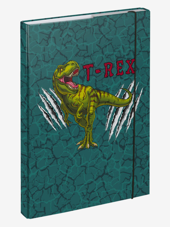 BAAGL  Zelene ploče za školske bilježnice A4 T-REX Baagl