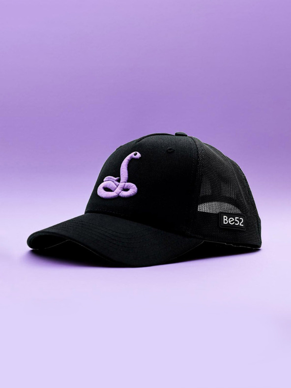 Be52 Be52 Snake šilterica premium crna/svijetlo ljubičasta