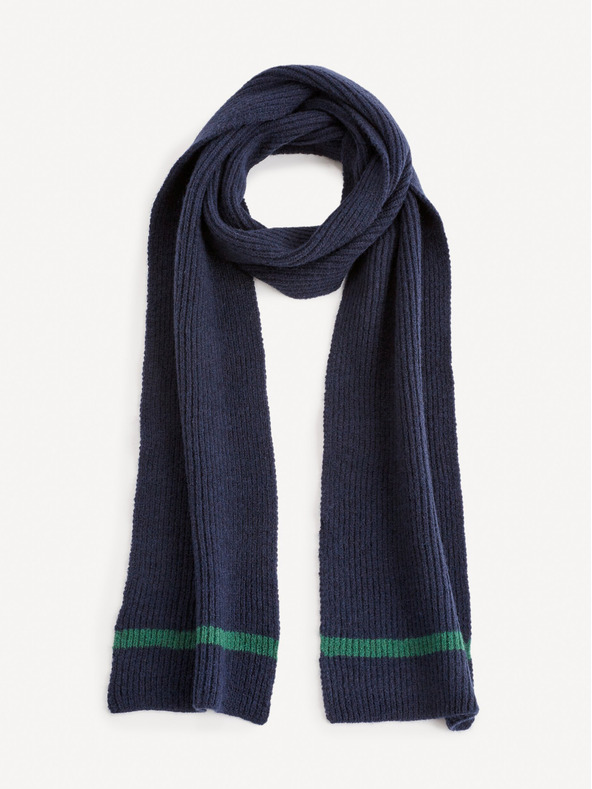 Celio Set tamnoplave muške kape, šala i rukavica u Celio poklon kutiji