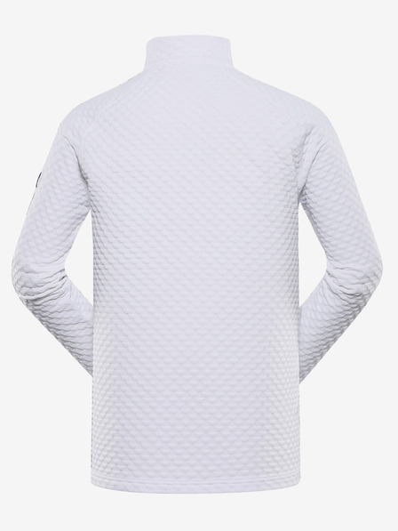 ALPINE PRO Muški brzosušeći sweatshirt ALPINE PRO GETT bijeli