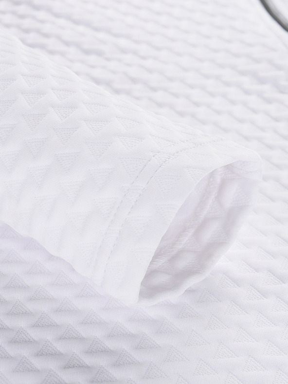 ALPINE PRO Muški brzosušeći sweatshirt ALPINE PRO GETT bijeli