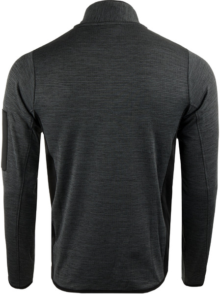 ALPINE PRO Muški brzosušeći sweatshirt s cool dry ALPINE PRO IRWES crne boje