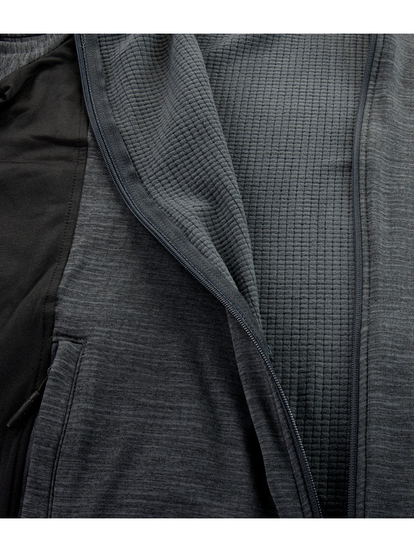 ALPINE PRO Muški brzosušeći sweatshirt s cool dry ALPINE PRO IRWES crne boje