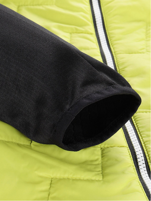 ALPINE PRO Muška majica s merino punjenjem ALPINE PRO JORW zelena