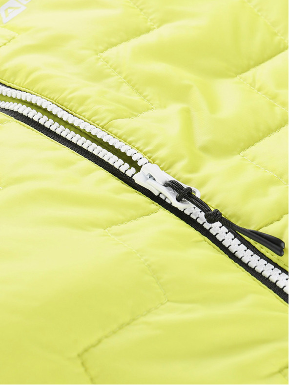 ALPINE PRO Muška majica s merino punjenjem ALPINE PRO JORW zelena