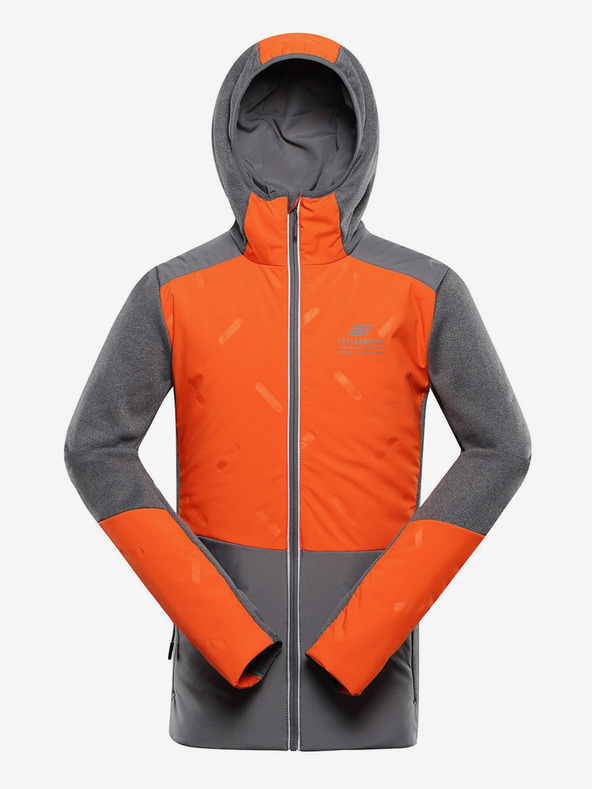 ALPINE PRO Narančasti muški brzosušeći sweatshirt Alpine Pro GOMAR