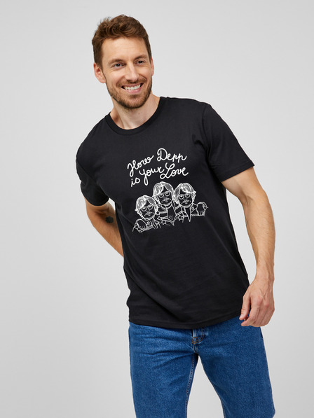 ZOOT.Original Zoot Original Depp love muška crna majica