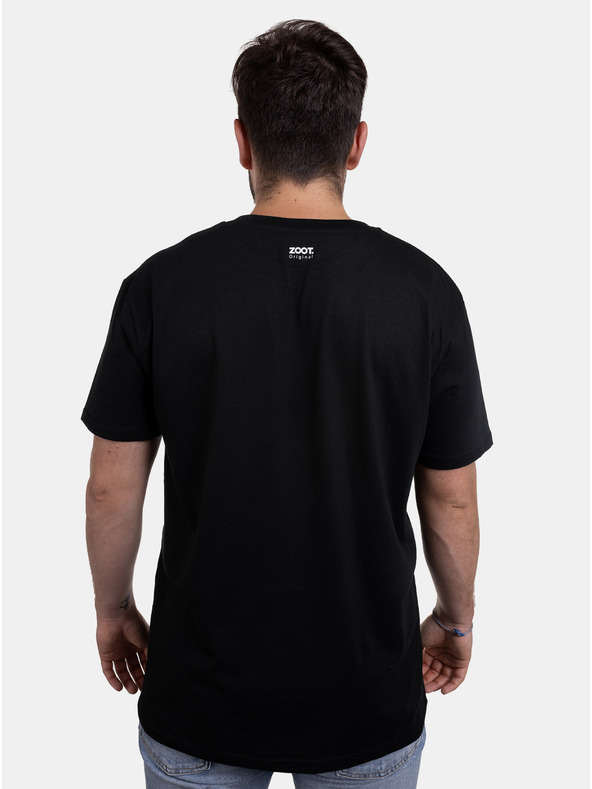 ZOOT.Original Crna muška majica kratkih rukava ZOOT Original Pišemo li danas?