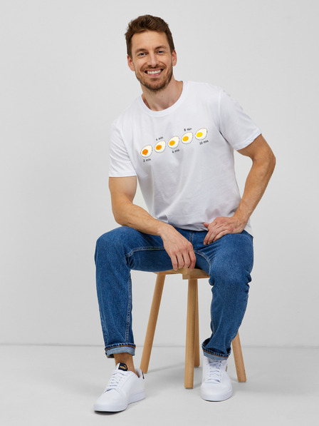 ZOOT.Original Bijela muška majica ZOOT.Original Vejce časovka