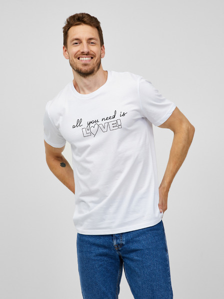 ZOOT.Original Bijela muška majica Zoot Original All you need is love