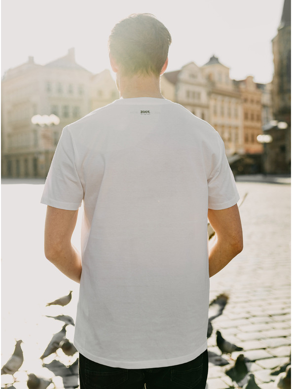 ZOOT.Original Bijela muška majica ZOOT Original Holub