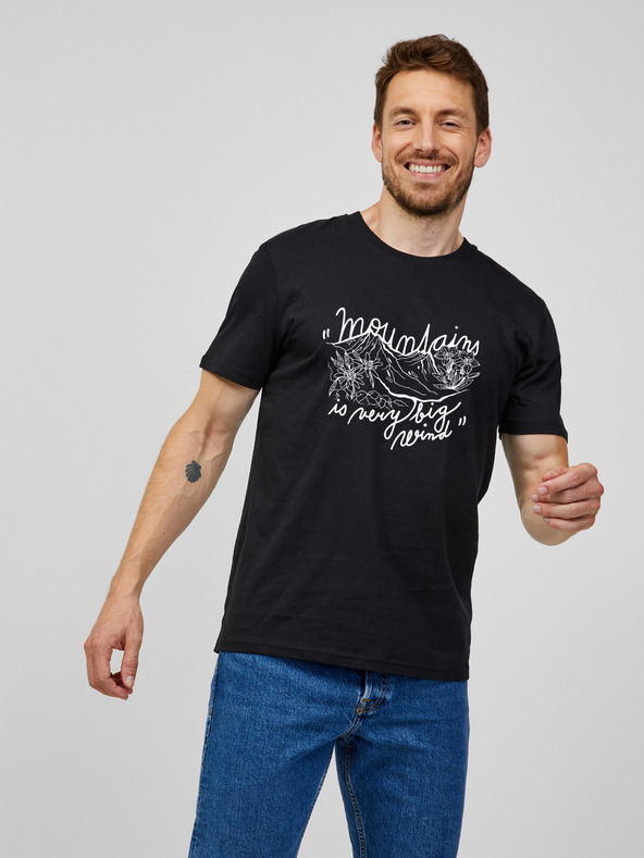 ZOOT.Original Zoot Original Mountains crna muška majica