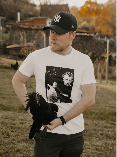 ZOOT.Original Bijela muška majica ZOOT Original This Is My Cock